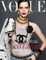 Iris Strubegger (c) March Cover 09 French Vogue