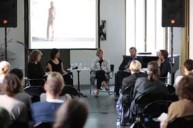 Produktion fr Modedesigner, Talk im 9 festival for fashion & photography (c) Klaus Vyhnalek