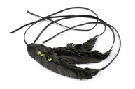 Img0127-collar feathe swarowski
